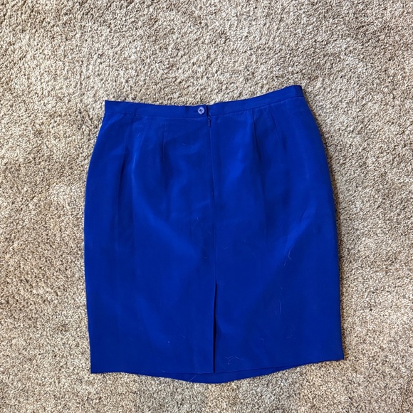 Josephine Chaus Royal Blue Pencil Skirt - Picture 3 of 3